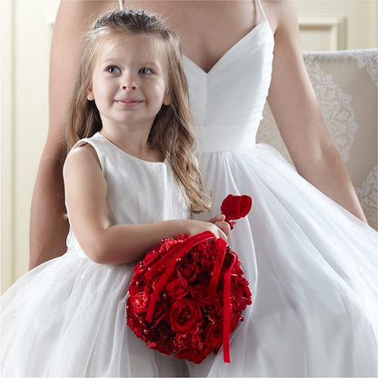 Pure at Heart Flower Girl Arrangement –  Fj Florist, Houston TX